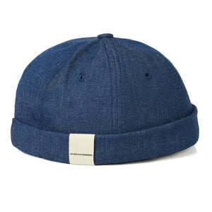 New Arrival Men Women Skullcap Hat Cap Casual Docker Sailor Mechanic Brimless Unisex Cotton Sun Cap Korean Style Hip Hop Hat