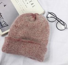 Load image into Gallery viewer, Autumn winter rabbit hair Winter skullies Hat fashion warm beanies hats casual women solid adult rabbit caps cover head